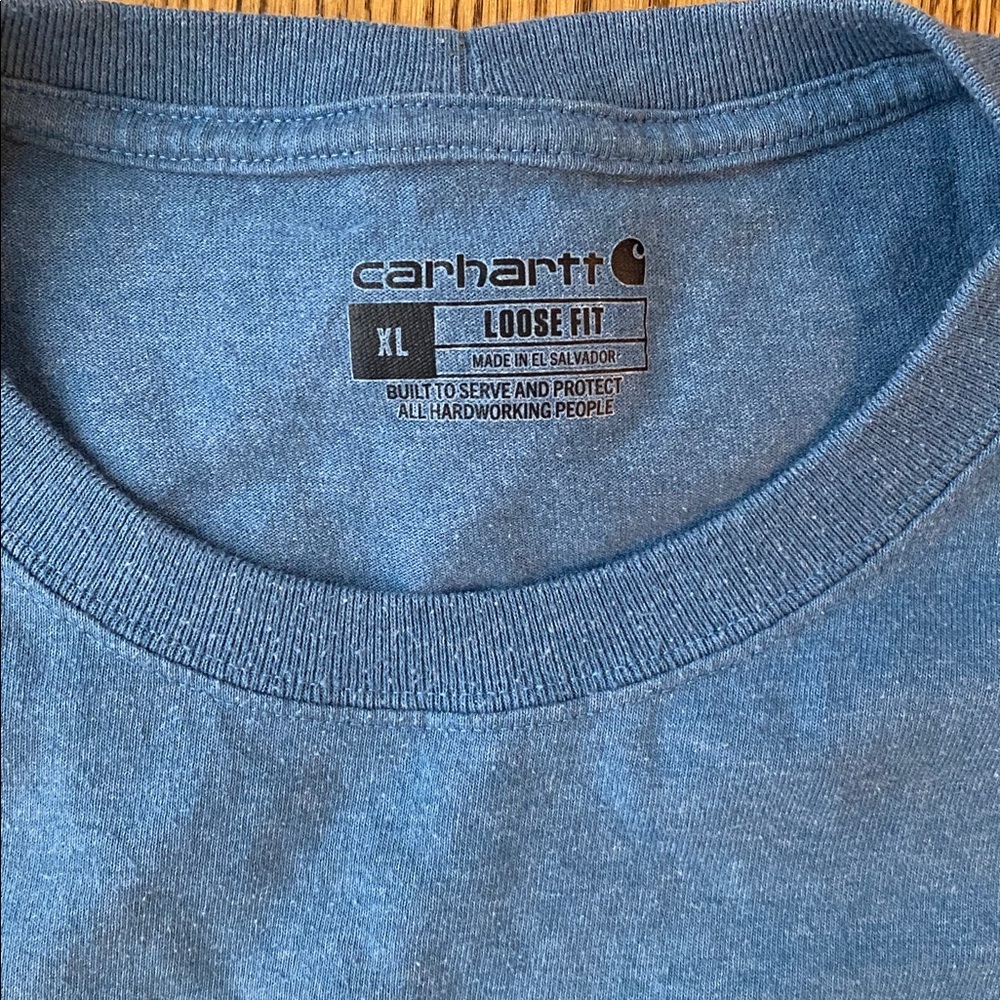 Carhartt t- shirt bundle (2) shirts shirt sleeves relaxed fit loose fit XL - Picture 9 of 10